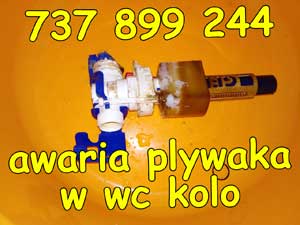 awaria plywaka w wc kolo