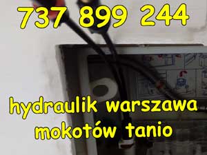 hydraulik warszawa mokotów tanio