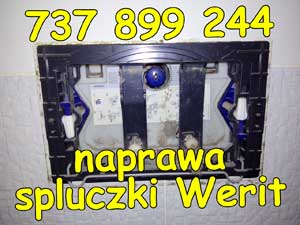naprawa spluczki Werit