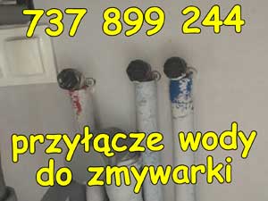 przyłącze wody do zmywarki