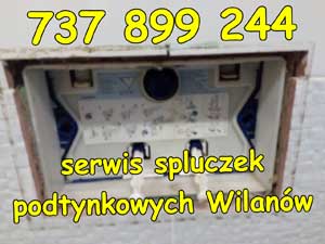 serwis spluczek podtynkowych Wilanów