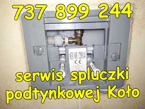 serwis spluczki podtynkowej Koło
