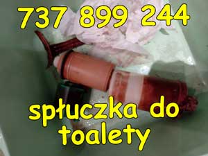 spłuczka do toalety
