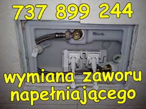 wymiana zaworu napełniającego