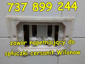 zawór napełniający do spłuczki cersanit Wilanow