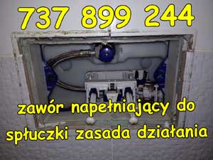 zawór napełniający do spłuczki zasada działania